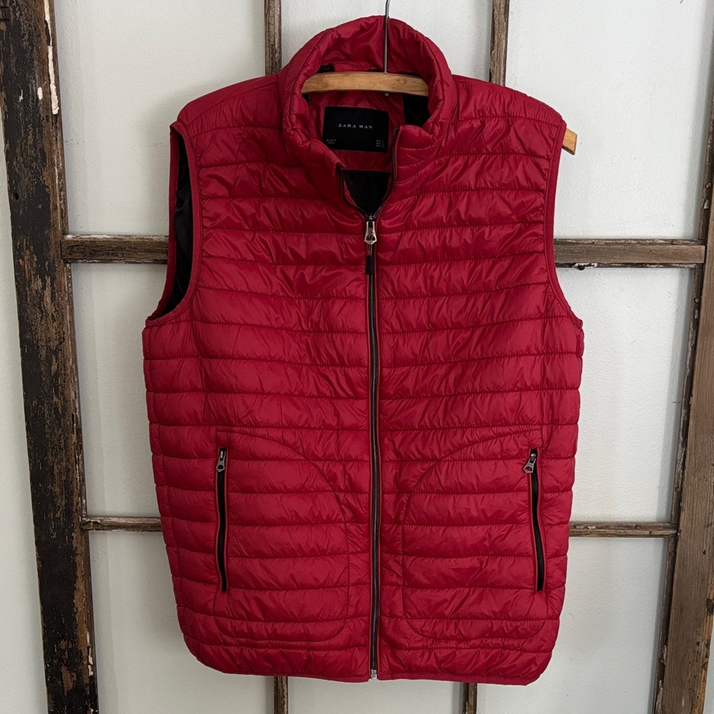 Zara Man lightweight puffer vest